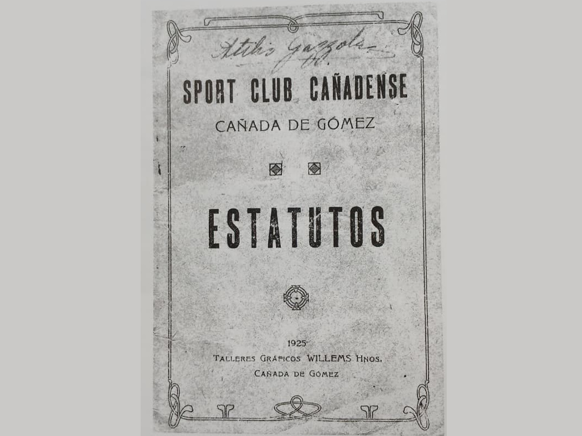 Fundación del Club - archivo histórico